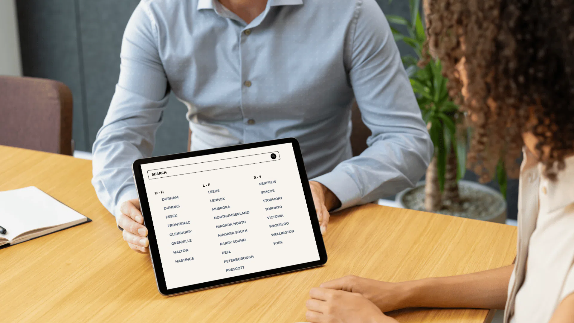 Intranet Website Redesign supporting visual